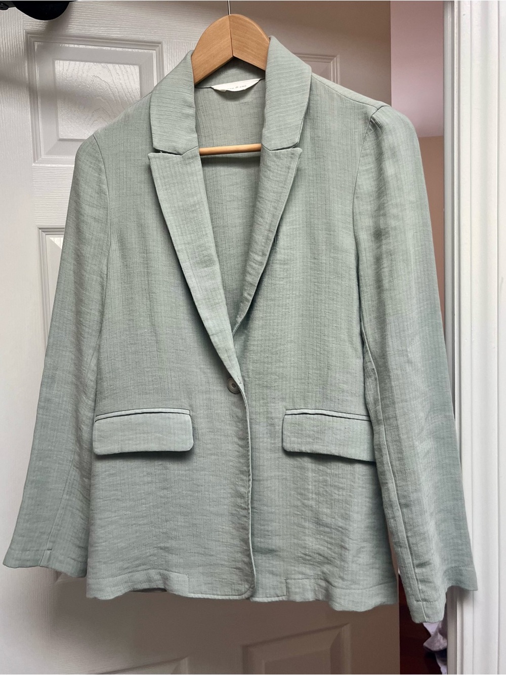 Casual Light Blue Blazer